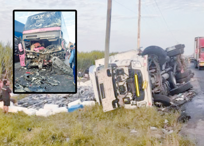 Accidente en Panamericana Norte deja 16 heridos