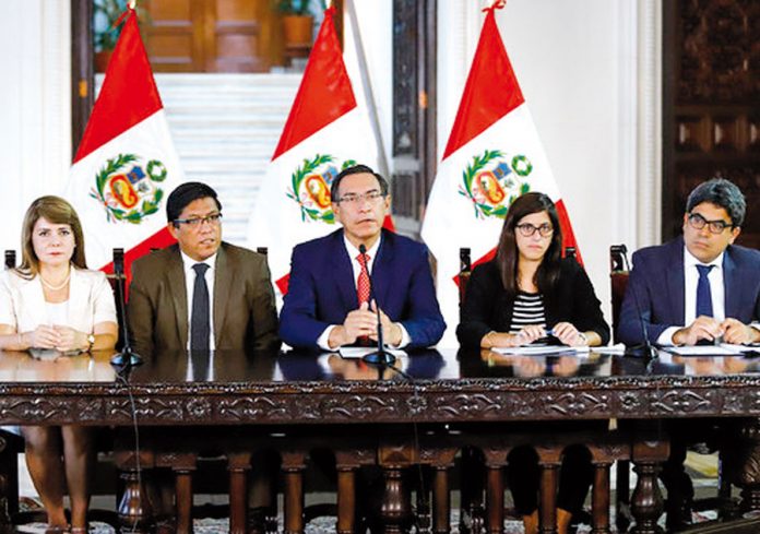 Anuncio del presidente de la República, Martín Vizcarra