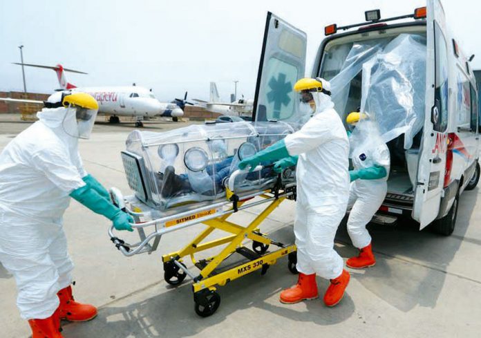 Infectados con coronavirus