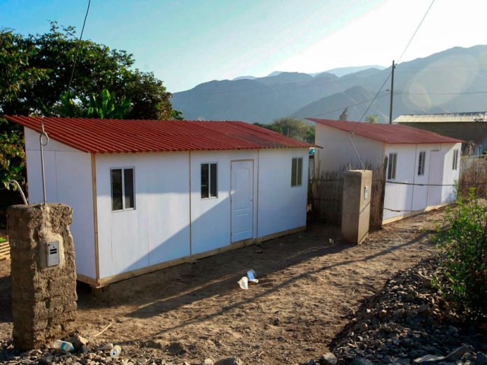Módulos temporales de vivienda