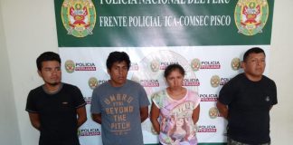 PNP captura a peligrosa banda de Pisco