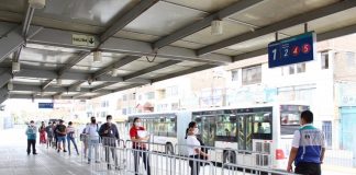 Gobierno planea norma para el ingreso escalonado de trabajadores Estación de Naranjal, Metropolitano de Lima