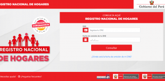 Suspenden plataforma para inscripción de hogares a Bono Universal Registro Nacional de Hogares