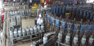 balón de gas doméstico