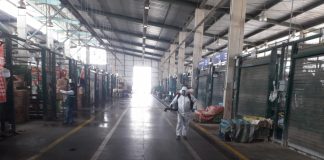 Desinfección del Mercado Mayorista