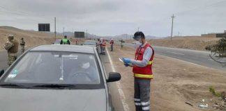 Intervienen vehículos de transporte informal