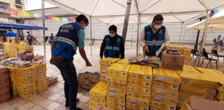 Entregan kits de aseo a 26 municipalidades Entregan kits de aseo a 26 municipalidades