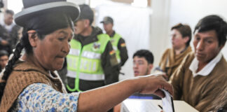 Elecciones presidenciales en Bolivia
