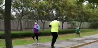 Pentagonito estuvo lleno de corredores