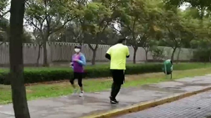 Pentagonito estuvo lleno de corredores