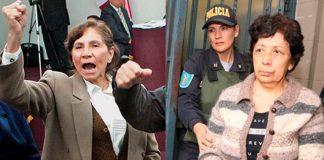 cabecillas de Sendero Luminoso Elena Iparraguirre Revoredo y Margot Liendo Gil