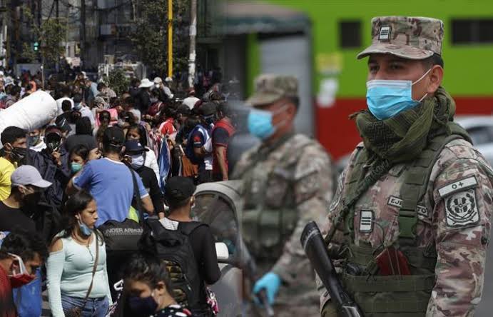 Más de 300 predios de Gamarra supervisados en medidas sanitarias Más de 300 predios de Gamarra supervisados en medidas sanitarias