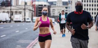 Correr en espacios públicos