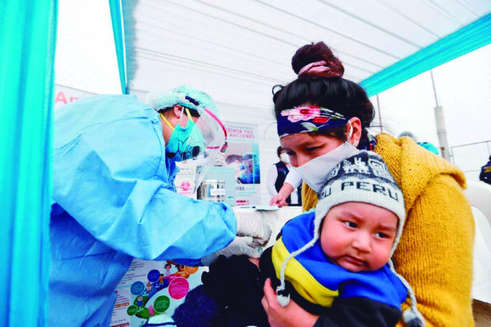 Realizan tamizaje de anemia y Covid-19 en Ate