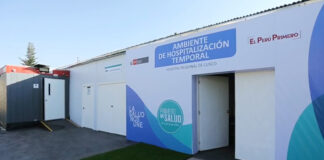 Instalarán 750 camas de hospitalización adicionales en 8 regiones del país Ambiente de hospitalización temporal