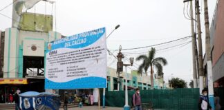 Remodelan bulevar del Mercado Central del Callao