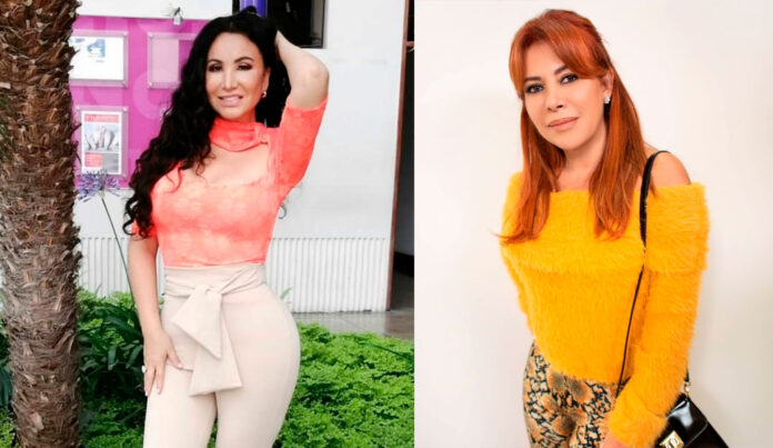 Janet Barboza y Magaly Medina Janet Barboza y Magaly Medina