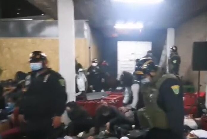 En plena inmovilización 88 personas armaron fiesta de aniversario