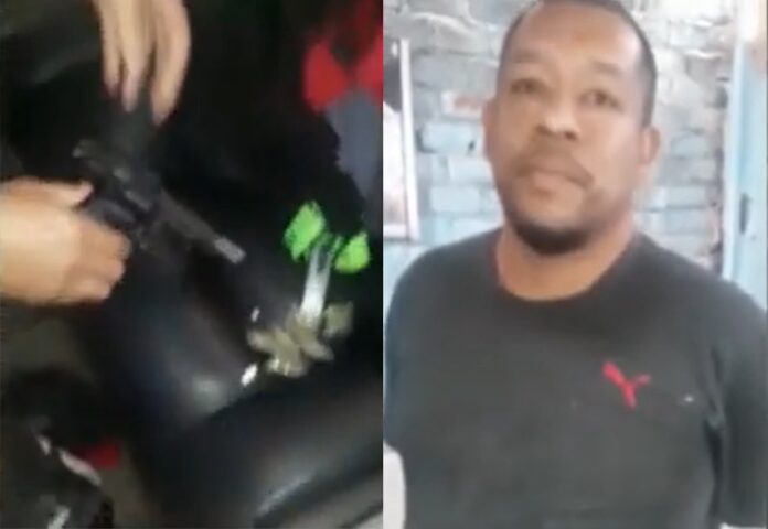 Detienen a sujeto con pistola, municiones y droga en vivienda