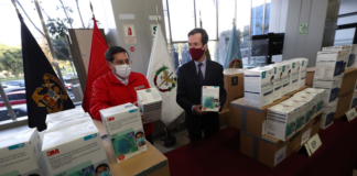 Fuerzas armadas reciben donación de equipos de protección