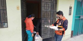 Indeci entrega 1723 kits de alimentos para familias afectadas