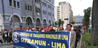 Trabajadores municipales realizarán protestas masivas
