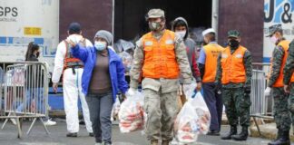 Familias vulnerables de Ventanilla reciben víveres