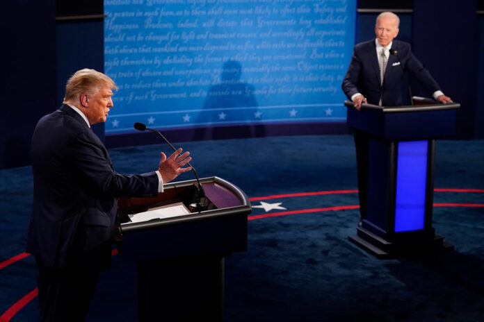 Trump y Biden se dijeron de todo en debate caliente