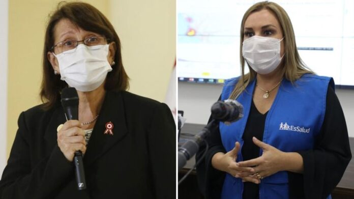 Pilar Mazzetti y Fiorella Molinelli