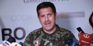 Ministro de Defensa, Jorge Chávez