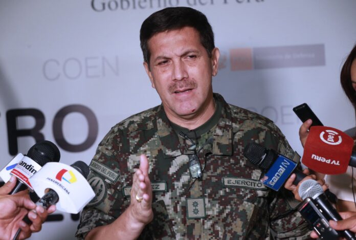 Ministro de Defensa, Jorge Chávez