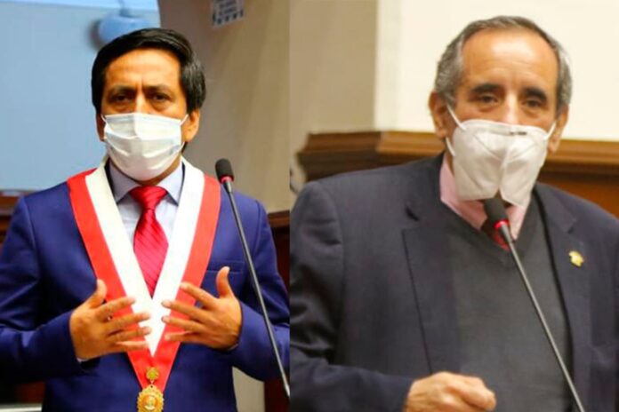 Fernando Meléndez y Ricardo Burga