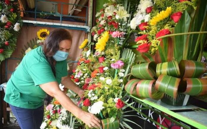 Vendedores de flores