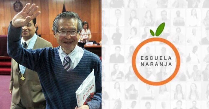 Alberto Fujimori Escuela Naranja