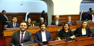 Bancada del Partido Morado