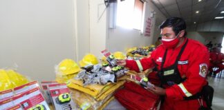 Más de 400 mil soles para equipamiento de bomberos