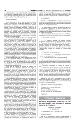 reglamento unificado que regula Sistema Nacional de Pensiones