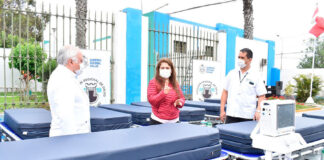 12 camas UCI para hospitales entregan a Diresa Callao