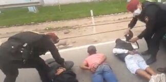 Venezolanos asaltaban a pasajeros de buses