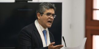 Fiscal Domingo Pérez insiste con la suspensión del partido José Domingo Pérez