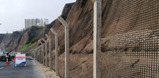 Geomallas en Costa Verde