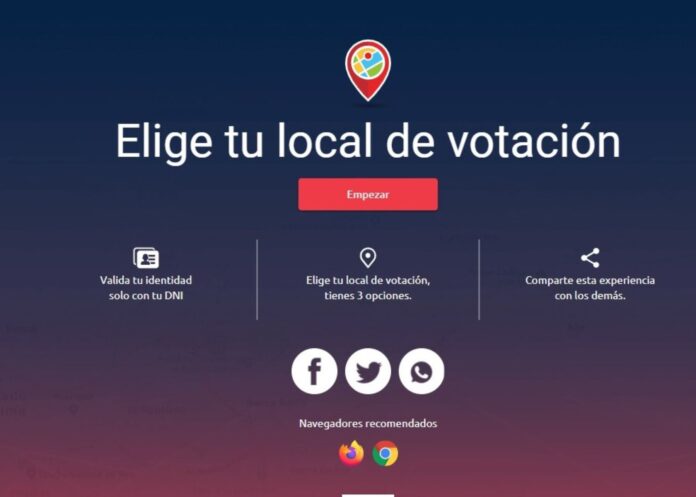local de votación