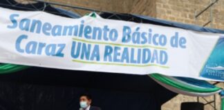 Inician obras de agua y desagüe en Caraz