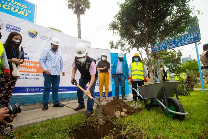 Obra del Callao permitirá a 12 mil vecinos contar con agua potable
