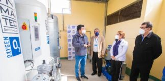 Callao tiene 5 plantas de oxígeno para hacer frente a nueva variante