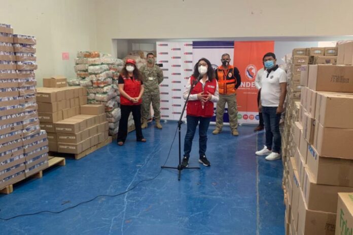 Jefa del gabinete apoya a comedores populares y ollas comunes