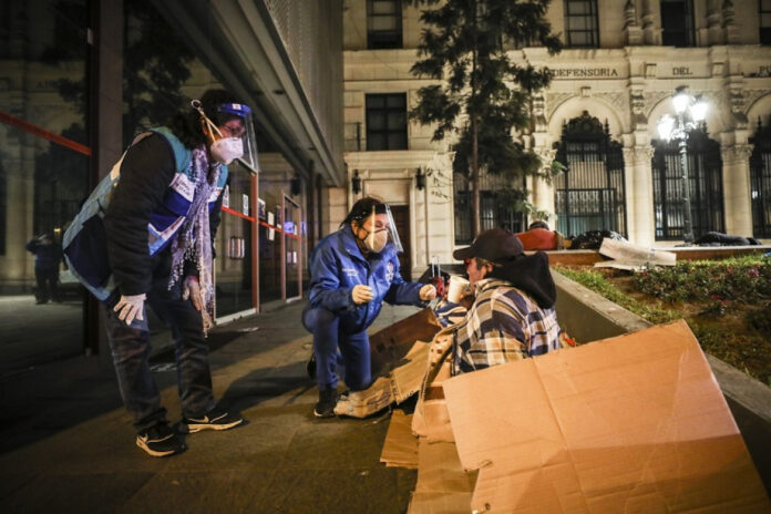 personas en situación de mendicidad