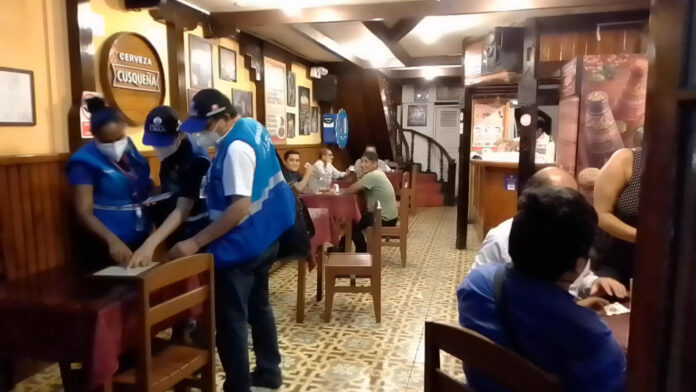 Intervienen dos locales por incumplir medidas se bioseguridad