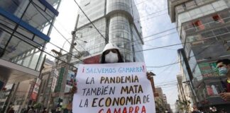 Gamarra marcha por más aforo Gamarra marcha por más aforo