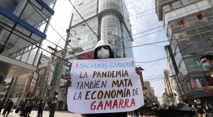 Gamarra marcha por más aforo